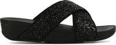 FitFlop Lulu Slide slippers zwart - Maat 36