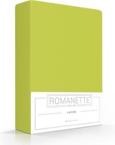 Katoenen Lakens Romanette Lime-150 x 250 cm