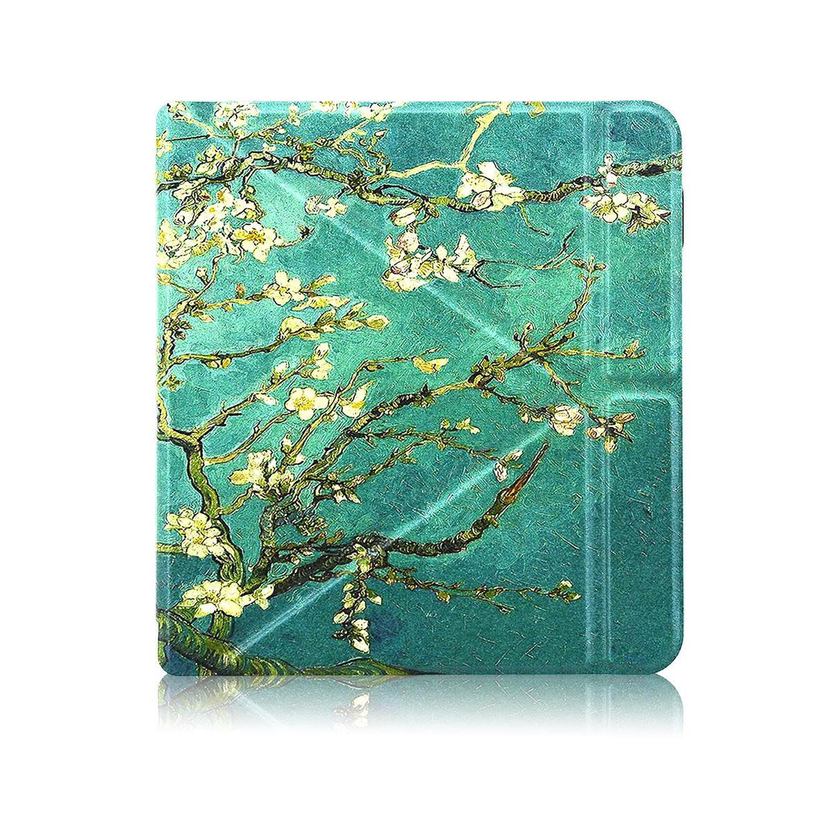 UwereaderNL - Limited Edition Sleepcover voor Kobo Libra H2O - Origami - Flower - Goodline Covers