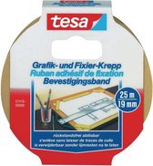 tesa® Afplaktape, 19 mm, Rol 25 m (rol 25 meter)