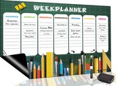 Brute Strength - Magnetisch Weekplanner whiteboard (31) - A3- Planbord - Dagplanner kind  - To Do Planner kinderen