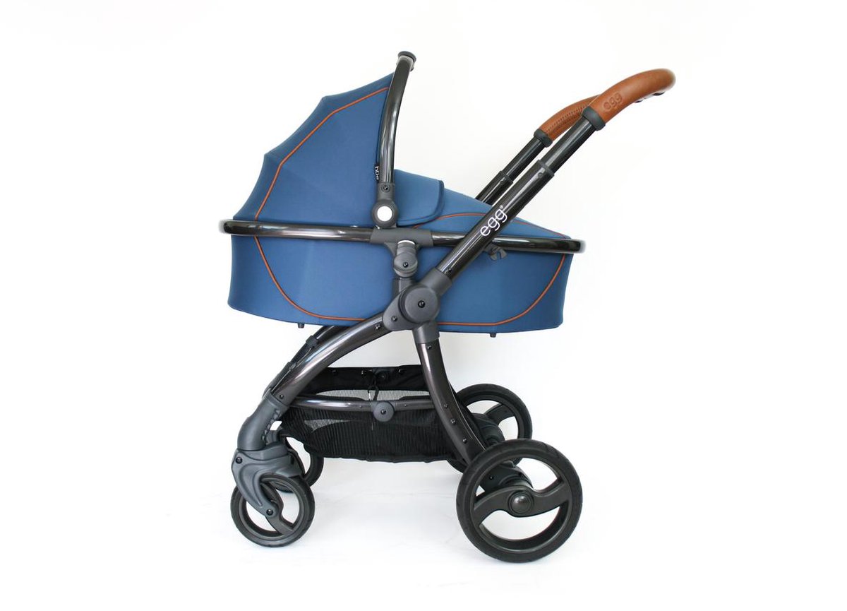 Arabisch holte ik heb nodig Egg stroller - kinderwagen - regal navy / frame: zwart (showroommodel) |  bol.com