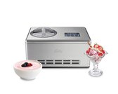 Solis Gelateria Pro Touch 8502 IJsmachine Zelf Vriezend - Ice Cream Machine en Yoghurtmaker - RVS - Zilver