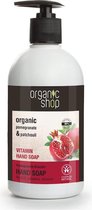 Organic Shop Vitamin Hand Soap Pomegranate Bracelet 500ml.