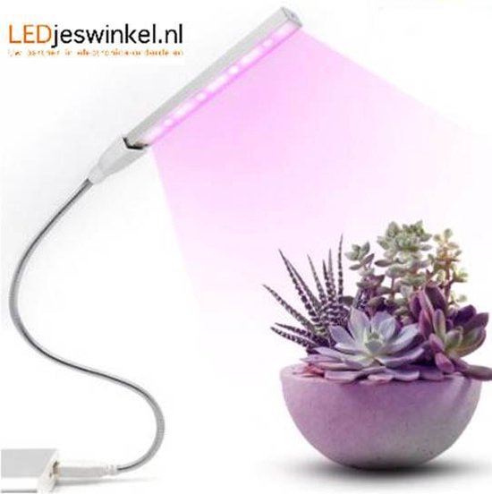 Groeilamp LED 12 CM kweeklamp Groei bevorderend | bol.com