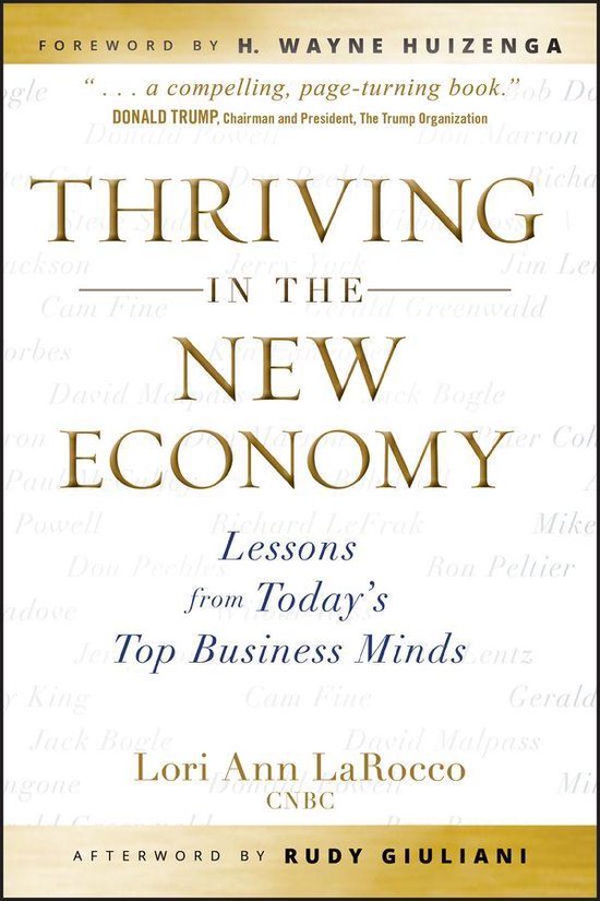 Thriving in the New Economy - cover