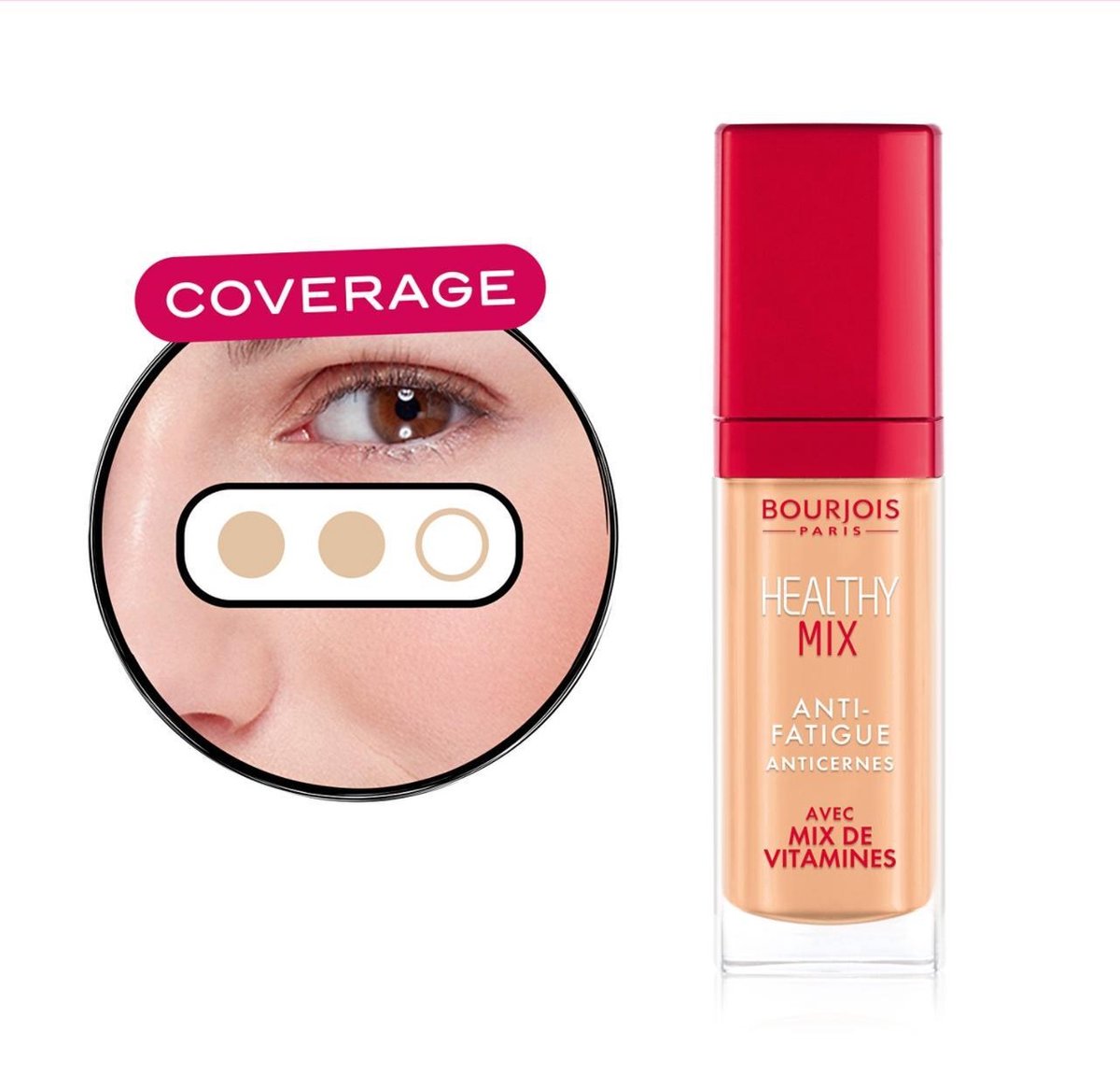 Bourjois HEALTHY MIX FOUNDATION - 50 - Rose Ivory