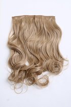 Clip In Hair Extensions 1delig 190gram kl 18/24 blondmix 60cm lengte 100%Thermofibrehair