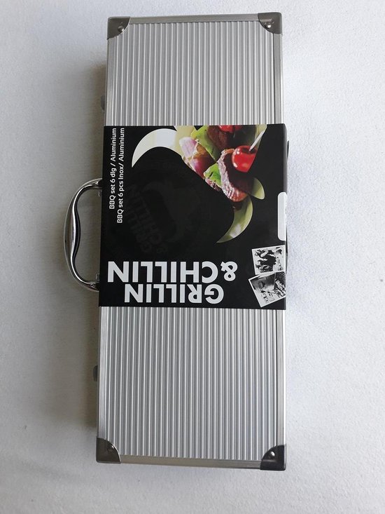 | Gusta Barbecue Gereedschapset RVS 6 delig Gusta BBQ Gereedschapset Kopen? | 6 delig RVS
