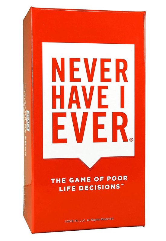 Thumbnail van een extra afbeelding van het spel Never Have I Ever - This is a Party Game about the Poor Life Decisions That You and Your Friends Have Made