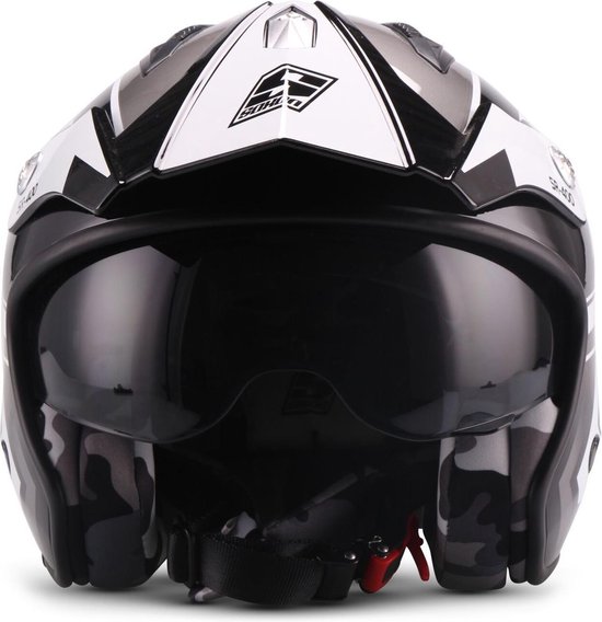 SOXON SR401 STORM TITAN jethelm, scooter helm, motorhelm dames, heren