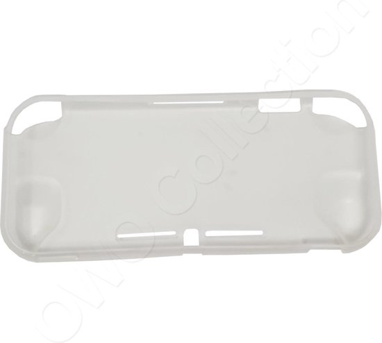 Foto: Owo beschermende soft cover geschikt voor nintendo switch lite goede case met betere grip voorkomt ook kramp aan de hand transparant