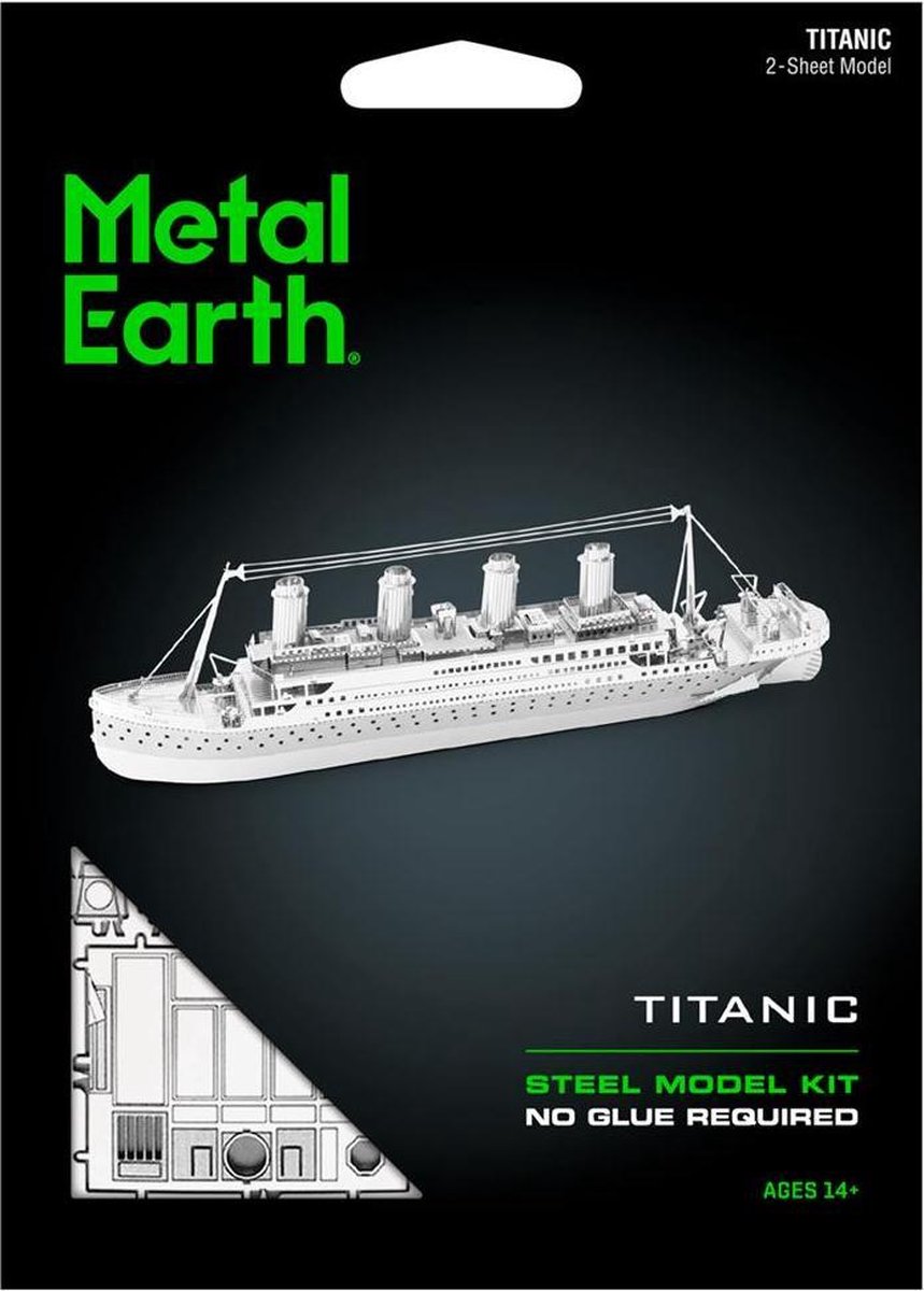 Metal Earth Modelbouw 3D Titanic - Metaal — afbeelding 21