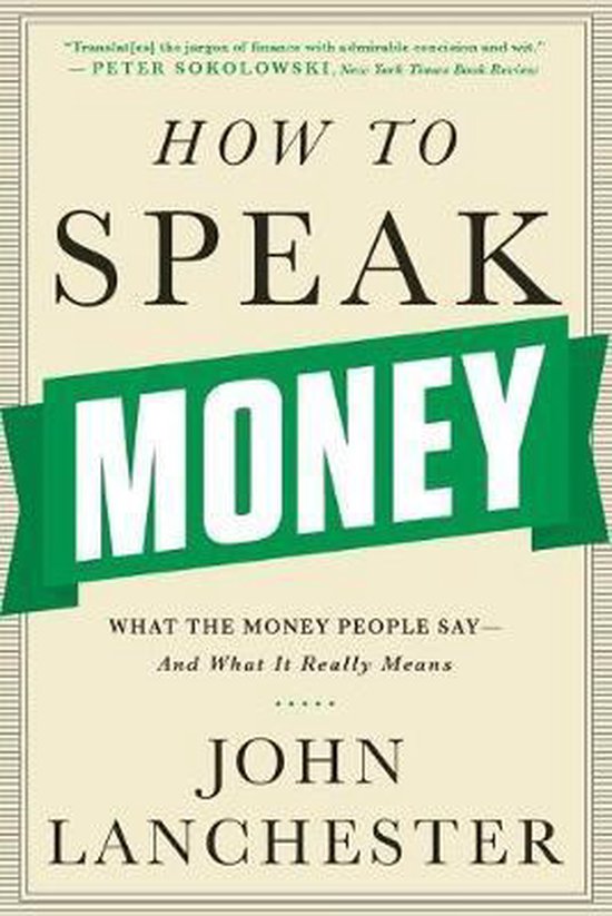 How to Speak Money - cover