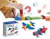Stick-O City Voertuigenset - magnetisch speelgoed - 20 modellen - magneten speelgoed - baby blokken