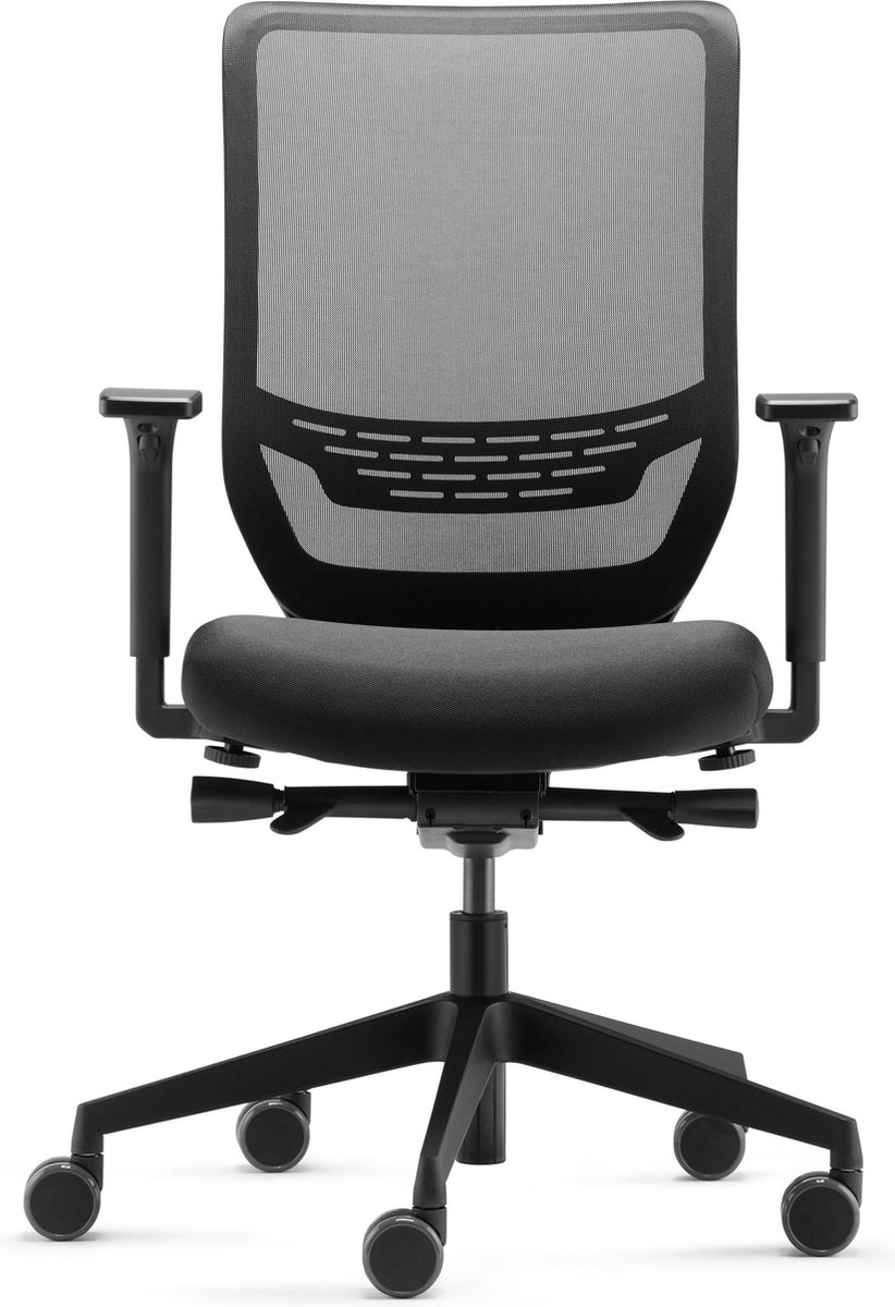 Dauphin To Sync Mesh Bureaustoel Zwart
