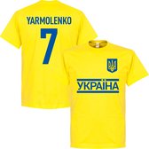 Oekraïne Team Yarmolenko T-Shirt - M