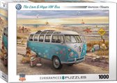 Eurographics Legpuzzel Volkswagen - The love & hope VW bus 1000 stukjes