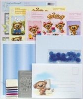Leane Creatief - Spirella kaartenpakket 2 - 947.4383 - Blauw