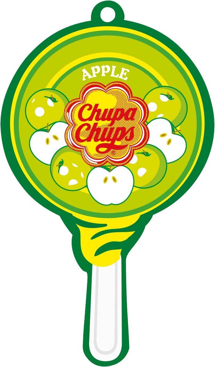 Chupa Chups Luchtverfrisser Airfresh Lolly Paper Apple