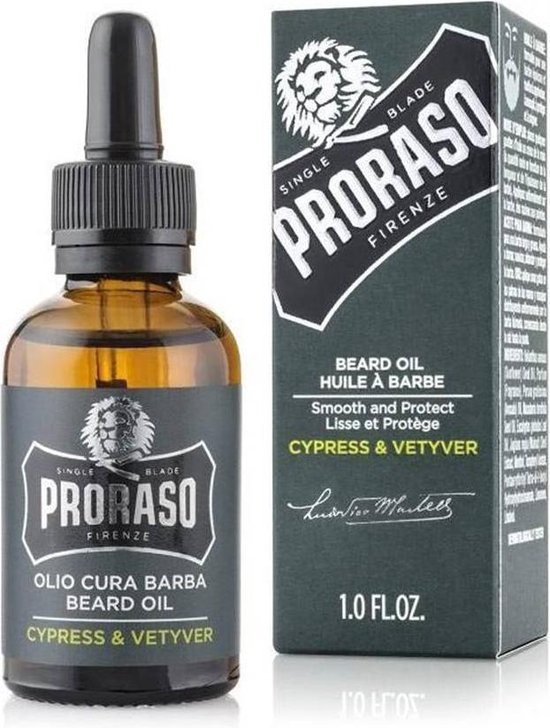 Proraso Baardolie Leave-in Cypress & Vetyver