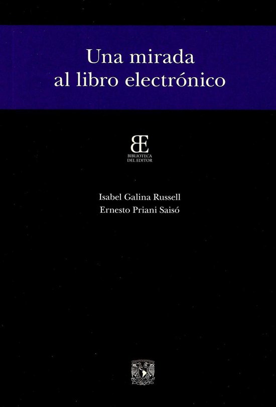 Biblioteca del editor - Una mirada al libro electrónico - cover