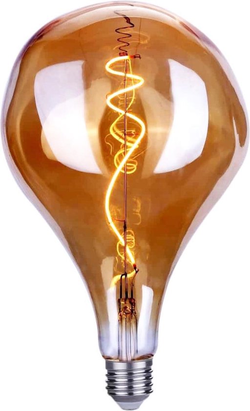 Highlight - Lamp LED XXL Deuk 16,5x27,5 cm 6W 150 LM 2200K DIM Gold