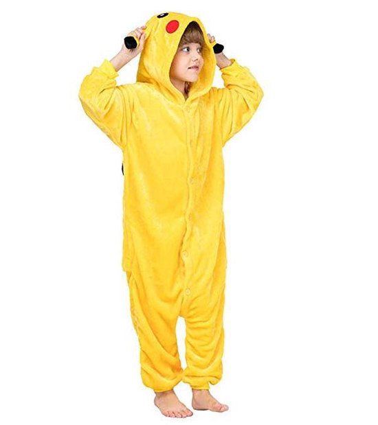 Pikachu Onesie Pokémon huispak jumpsuit pyjama kinderen 104