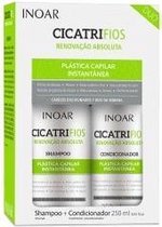 INOAR Kit Duo Cicatrifios Shampoo 250 ml & Conditioner 250 ml | Maat INOAR Kit Duo Cicatrifios Shampoo 250 ml & Conditioner 250 ml