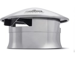 Smokeware Regenkap - RVS - Chimney Cap - Schoorsteen - Geschikt voor Big Green Egg M, L en XL