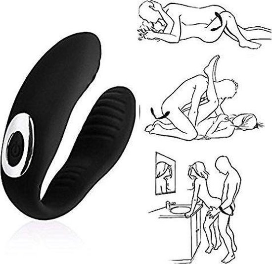 Vibromasseur de type U - Couples - Sextoy - 10 positions - Silicone - Rechargeable par... | bol Vibromasseur de type U - Couples - Sextoy - 10 positions - Silicone - Rechargeable par... | bol