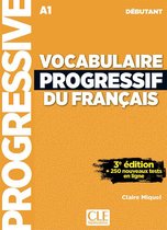 Vocabulaire progressif du français 3e édition - niveau débutant livre + CD audio + appli