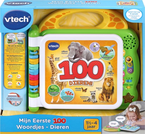 VTech Mijn Eerste 100 woordjes - Dieren