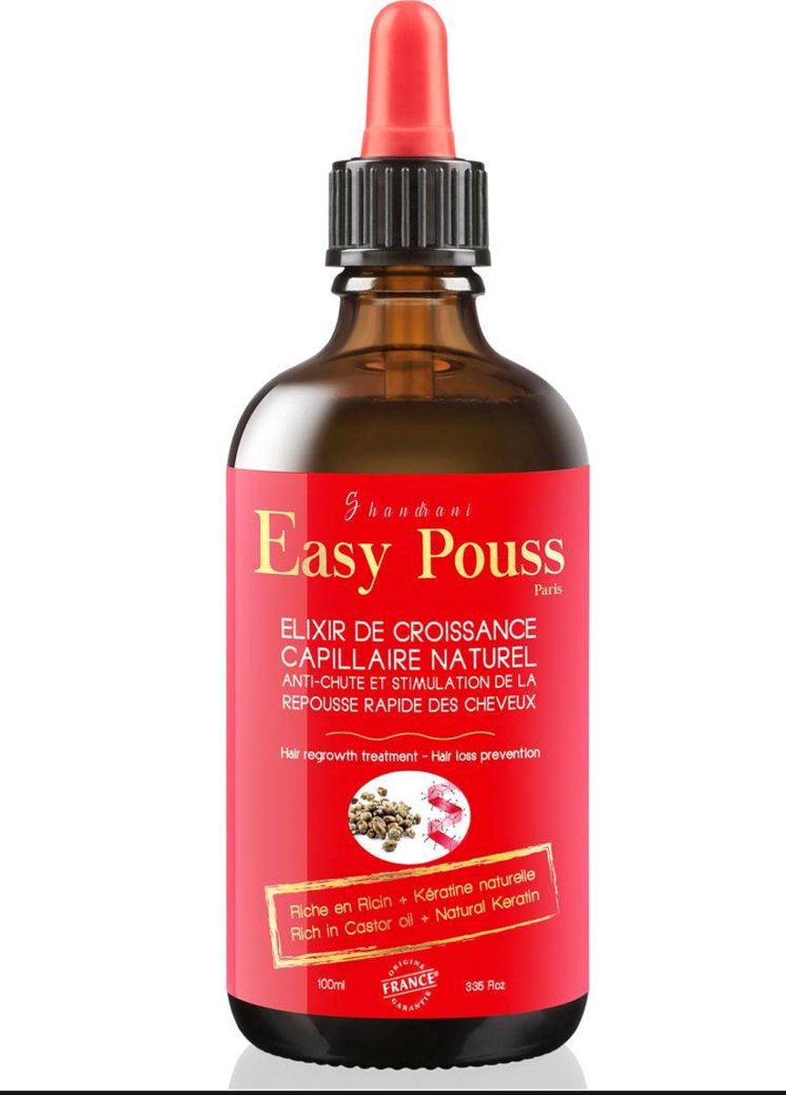 EASY POUSS ELIXIR DE CROISSANCE CAPILLAIRE NATUREL 100ML