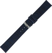 Morellato PMX062JUKE PC horlogebandje - Leer - Blauw - 20 mm