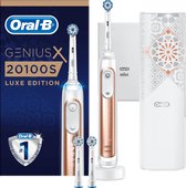Oral-B Genius X 20100S Roségoud  - Elektrische Tandenborstel - Luxe Edition