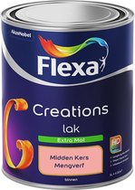 Flexa Creations - Lak Extra Mat - Mengkleur - Midden Kers - 1 liter