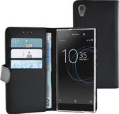 Azuri Sony Xperia XA1 hoesje - Walletcase - Zwart