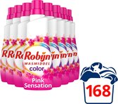 Robijn Klein & Krachtig Spa Sensation Vloeibaar Wasmiddel - 8 x 21 wasbeurten - Voordeelverpakking