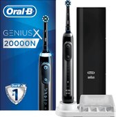Oral-B Genius X 20000N Volwassene Roterende tandenborstel Antraciet Zwart