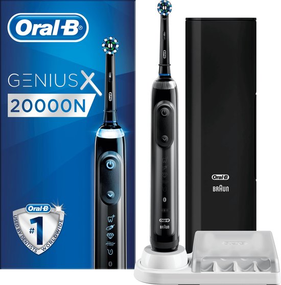 Oral-B Genius X - Elektrische Tandenborstel - Zwart | bol.com