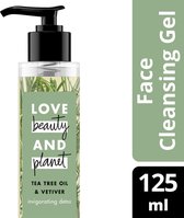Love Beauty and Planet Gezichtsreiniger Tea Tree Oil & Vetiver - 125 ml