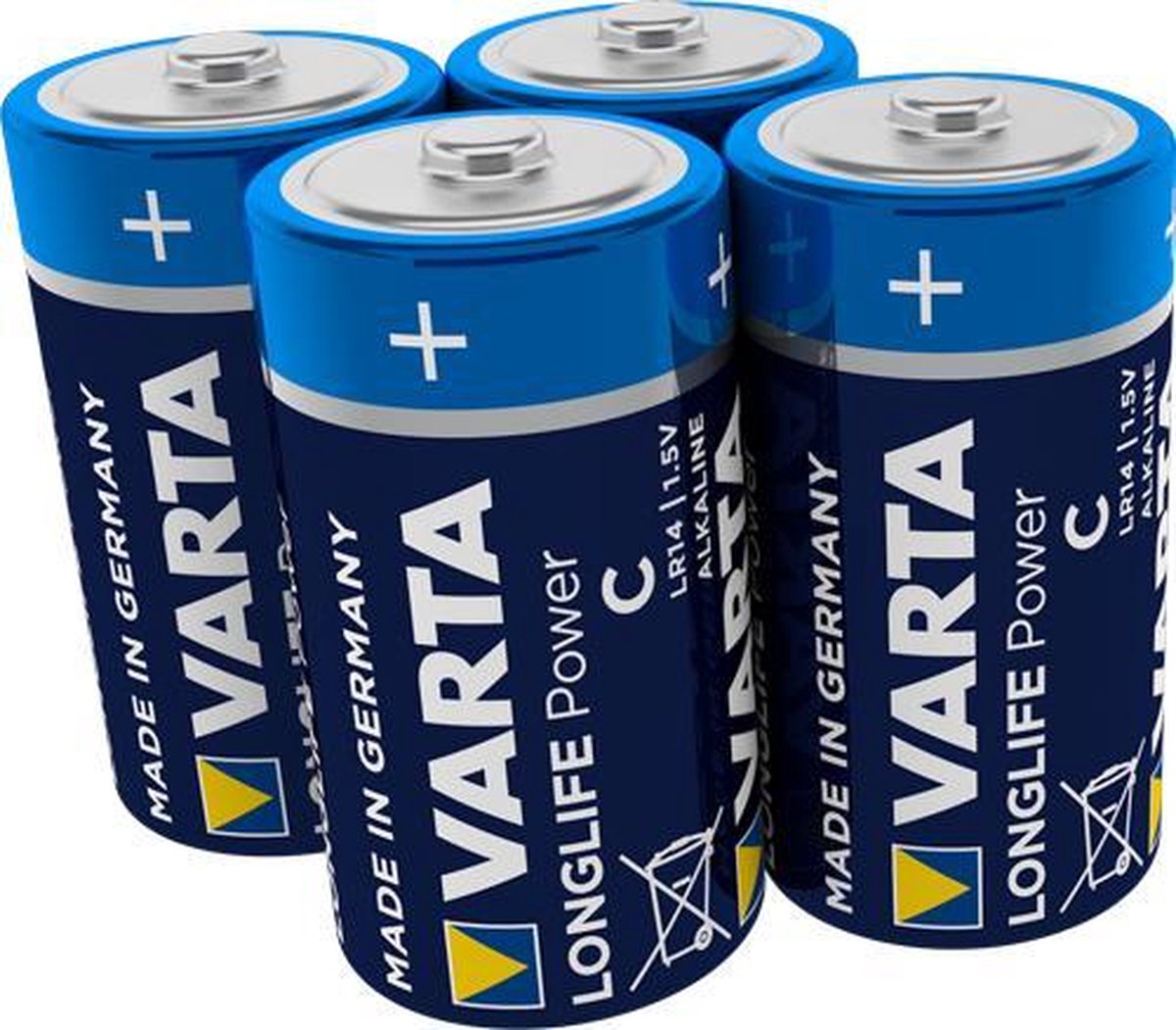 Varta Longlife Power C Batterijen - LR14 - 4 stuks | bol.com