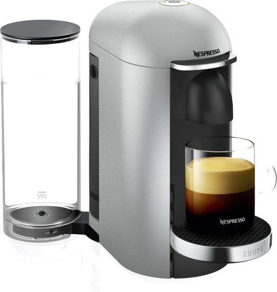 Genre Appal detectie Krups Nespresso Vertuo Plus XN900E10 - Koffiecupmachine - Zilver | bol.com