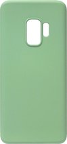 ADEL Premium Siliconen Back Cover Softcase Hoesje Geschikt voor Samsung Galaxy S9 - Groen