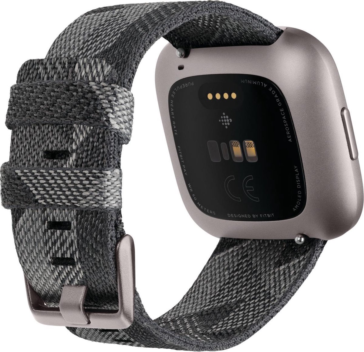 Afbeelding 3 van Fitbit Versa 2 SE - Smartwatch - Gewoven grijs