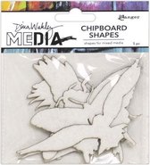 Ranger media chipboard shapes