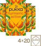 Pukka Turmeric Active - 4 x 20 zakjes - Voordeelverpakking