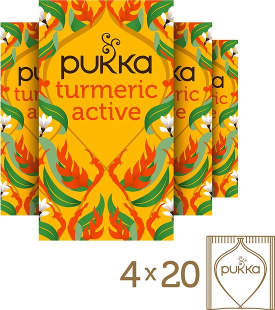 Pukka Turmeric Active - 4 x 20 zakjes