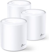 TP-Link Deco X20 - Mesh Wifi - Wifi 6 - 1800 Mbps - 3-pack - 2020